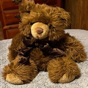 SOOTHEZE Microwaveable Brown Plush Bear Heat Therapy Warming Stuffed Animal